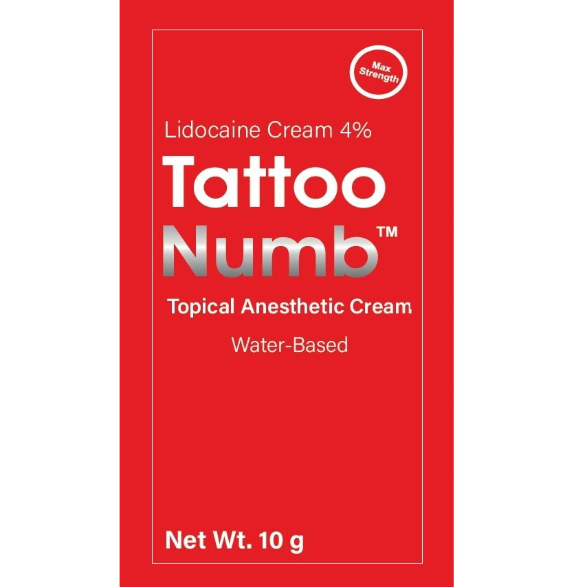 Tattoo Numb Lidocaine Numbing Cream