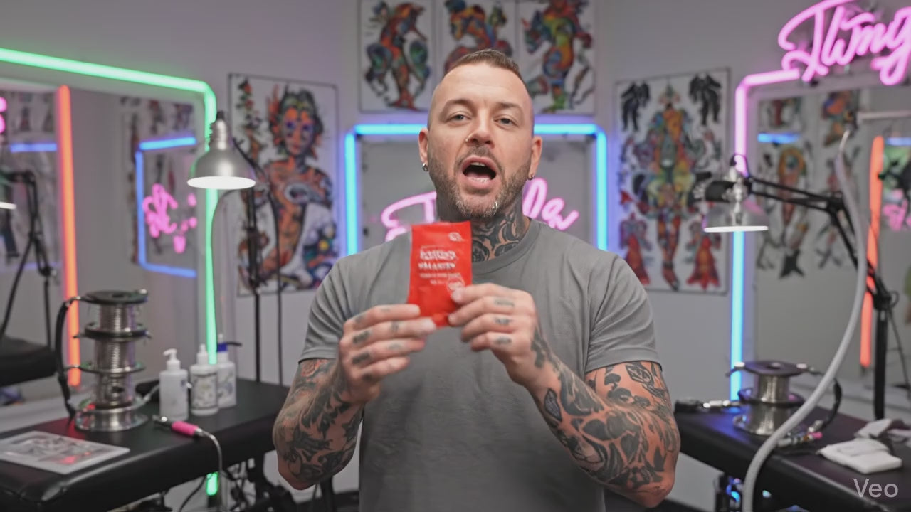 Load video: Tattoo Numb numbing cream recommended by professional